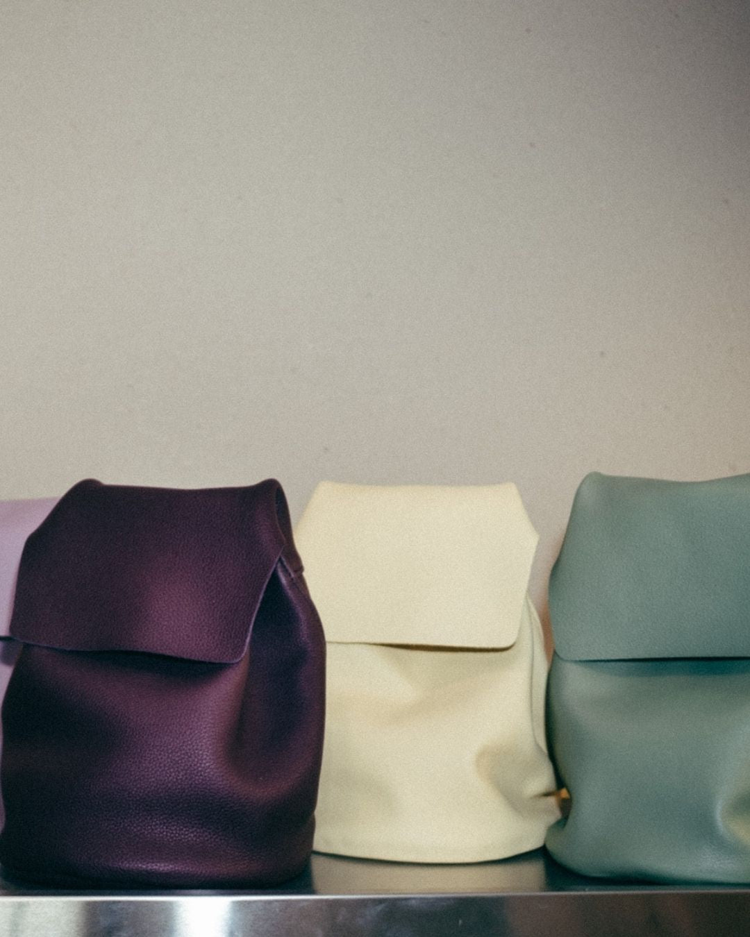 Mini Leather Backpack - IRENE (La Bebé)