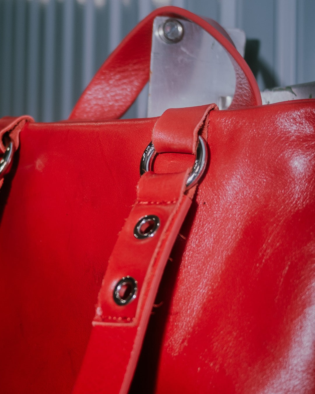 Doña Dolores - Mochila maletín extra grande en piel XL