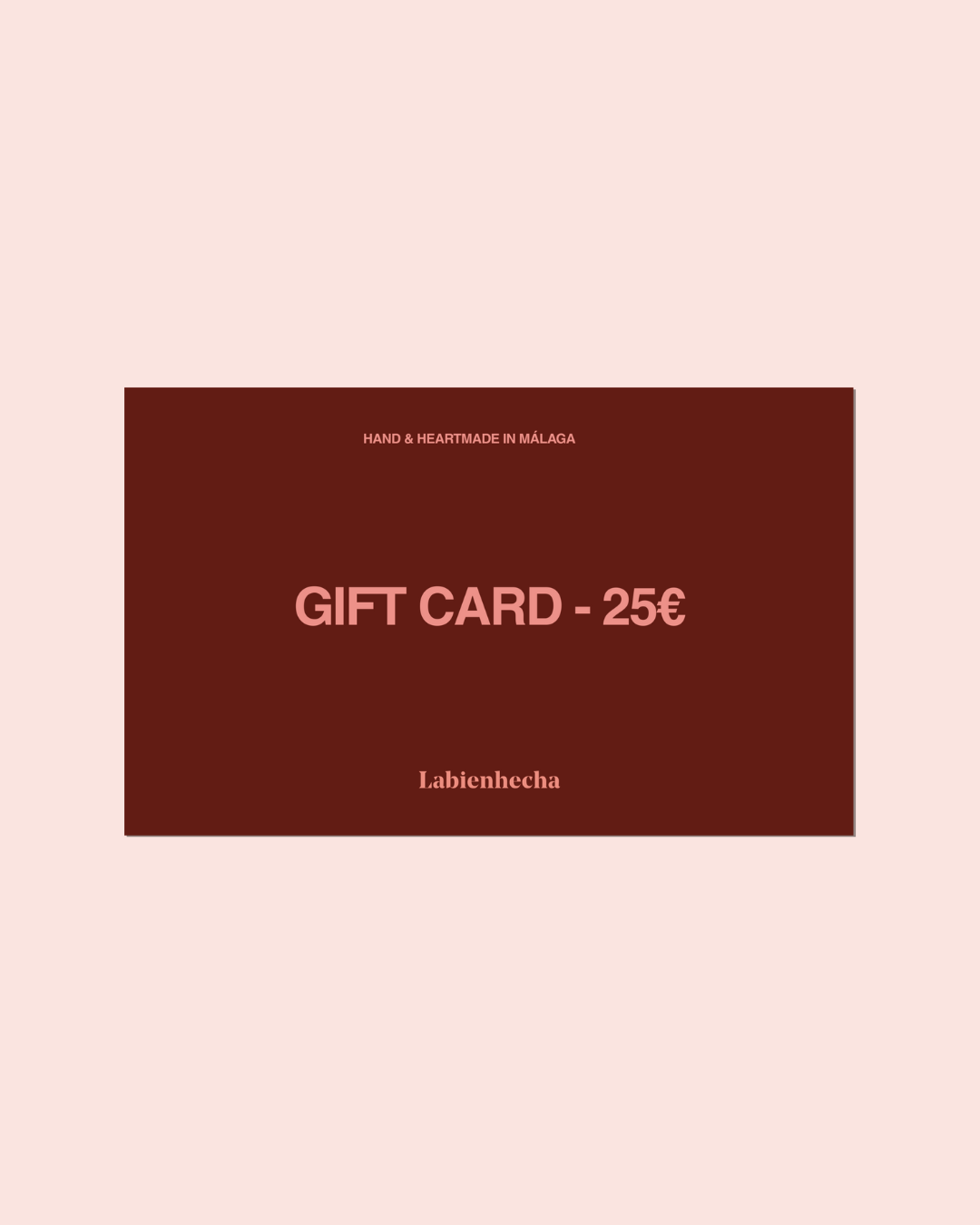 El Milagro 3.0 gift card.