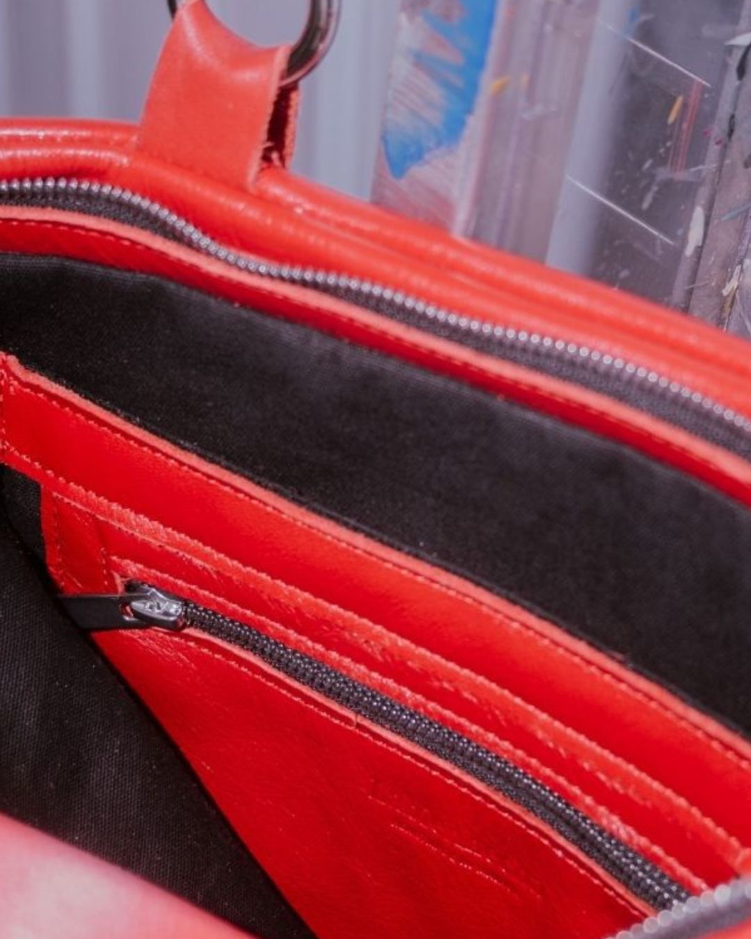 Doña Dolores - Mochila maletín extra grande en piel XL