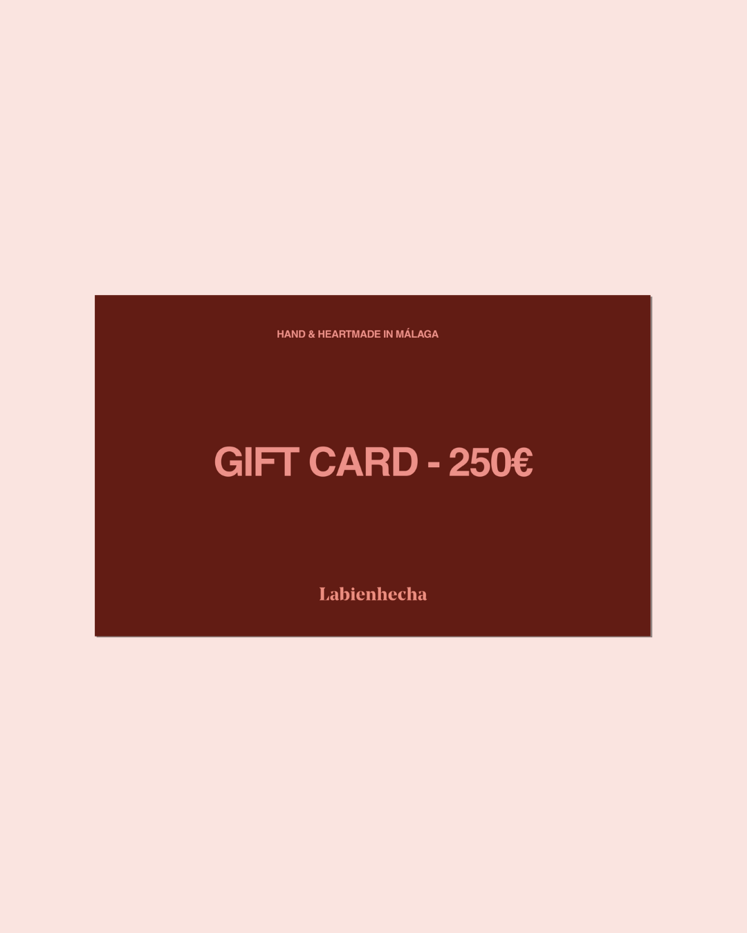 El Milagro 3.0 gift card.