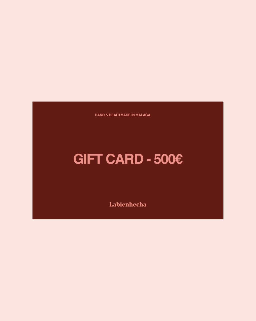 El Milagro 3.0 gift card.