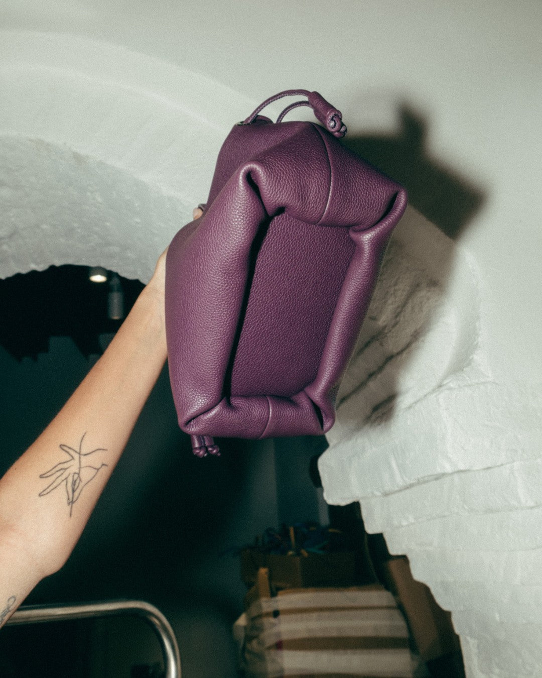 ANGELINES - Leather Pumps Bag