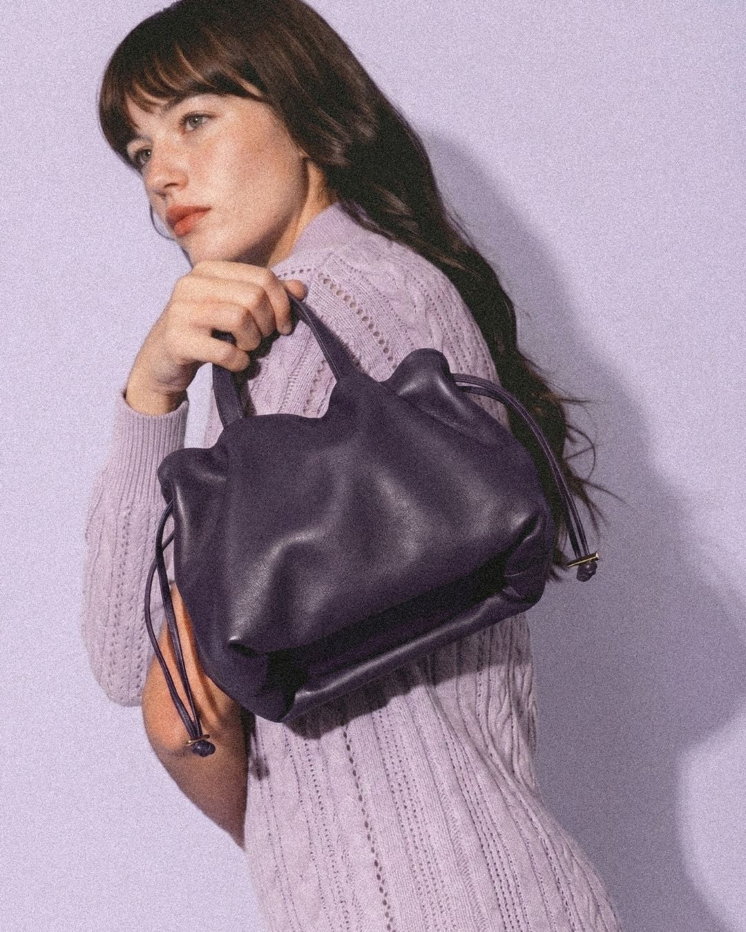 ANGELINES - Bolso Bombonera Piel