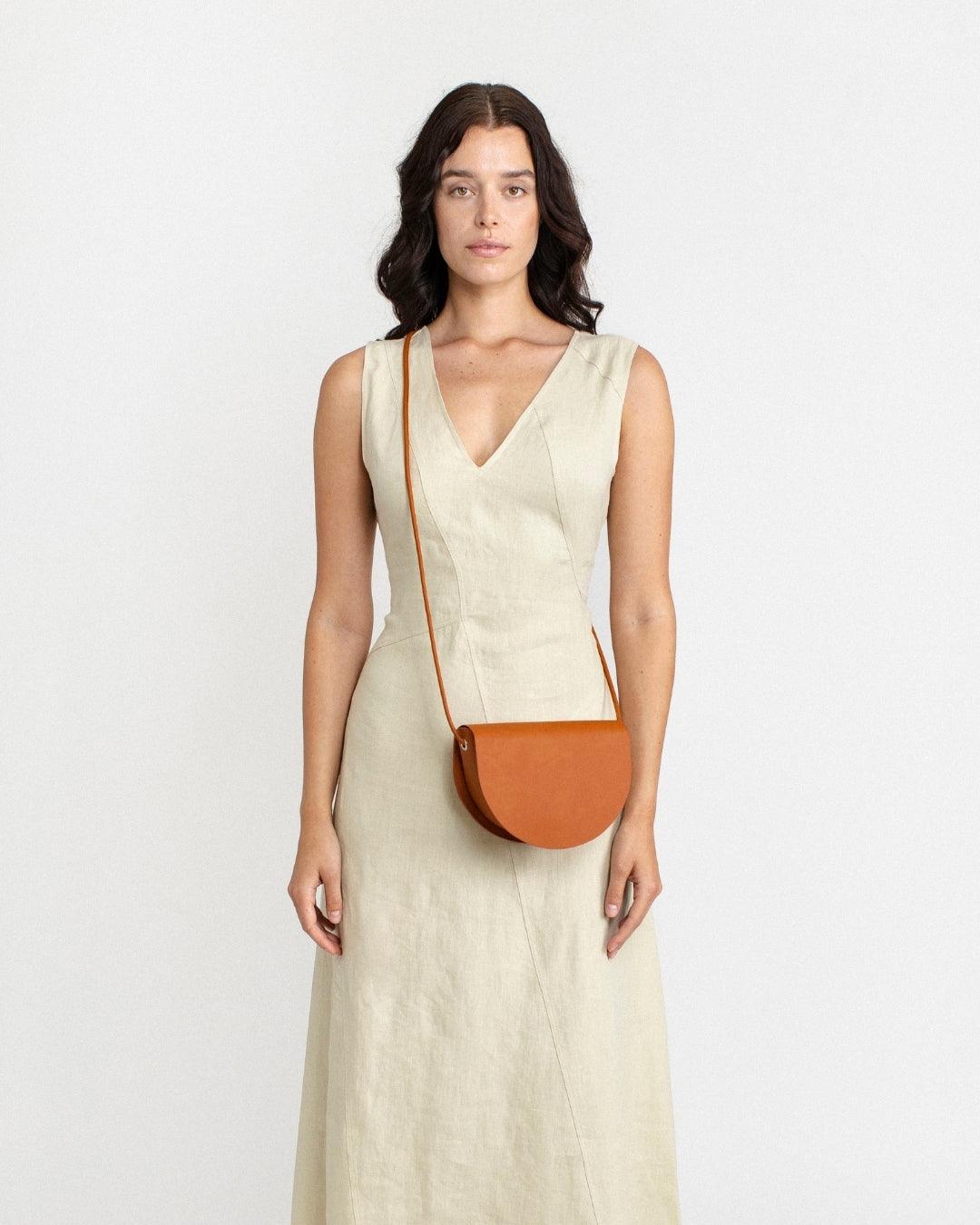 Bernardita - Bolso Cuero Reciclado