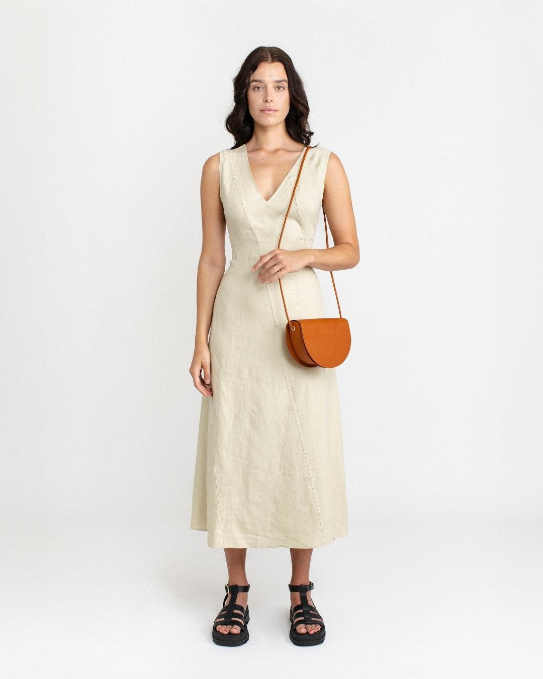 Bernardita - Bolso Cuero Reciclado
