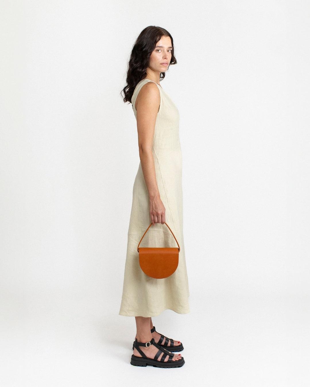 Bernardita - Bolso Cuero Reciclado