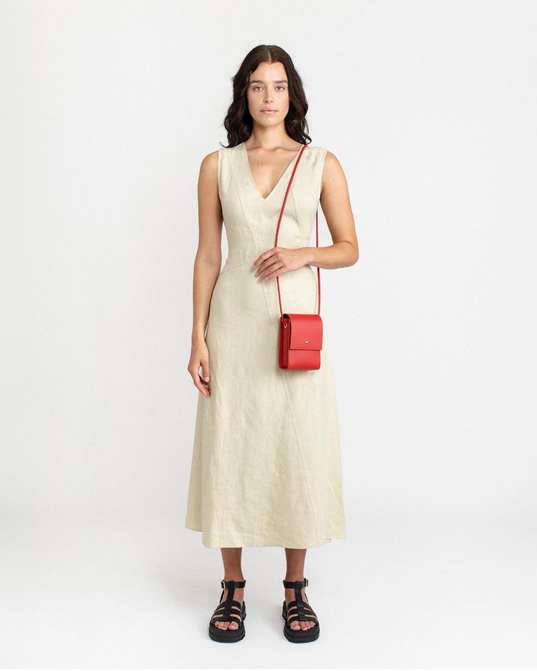 Carmelita - Bolso Cuero Reciclado