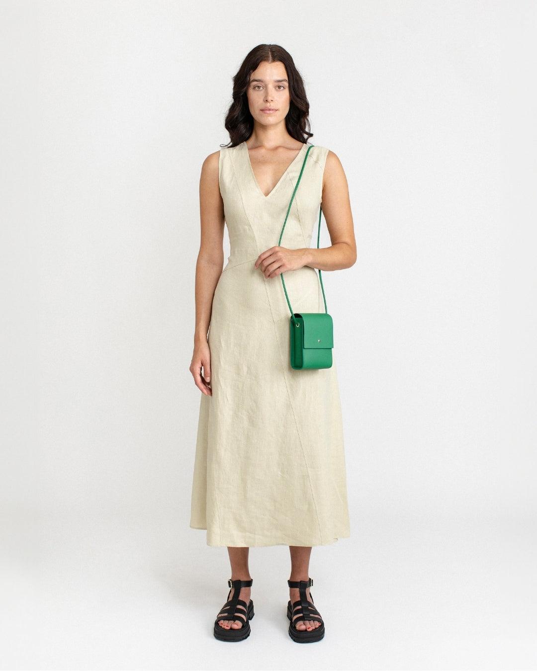 Carmelita - Bolso Cuero Reciclado