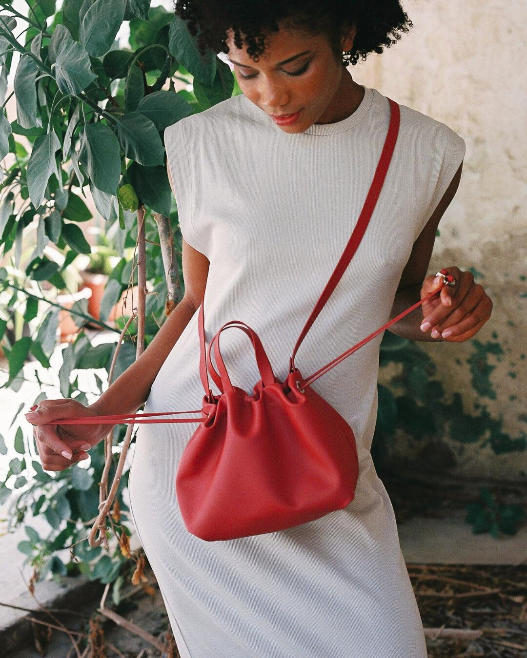 ANGELINES - Bolso Bombonera Piel