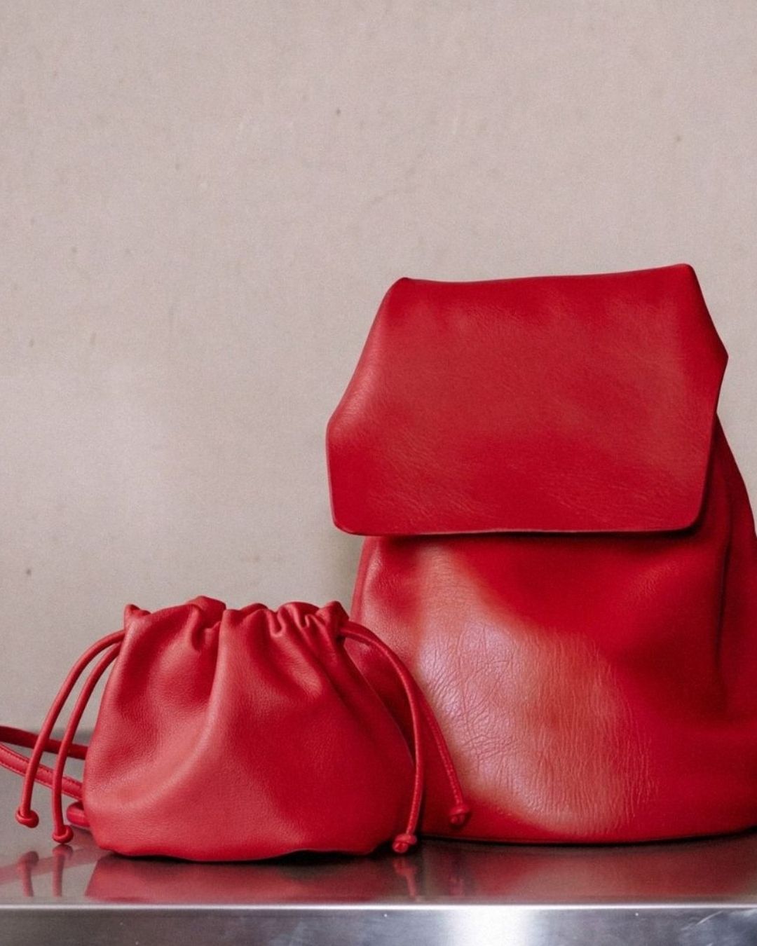 ANGELITA - Bolso Bombonera Piel