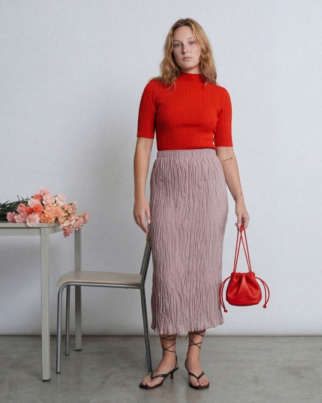 ANGELITA - Bolso Bombonera Piel