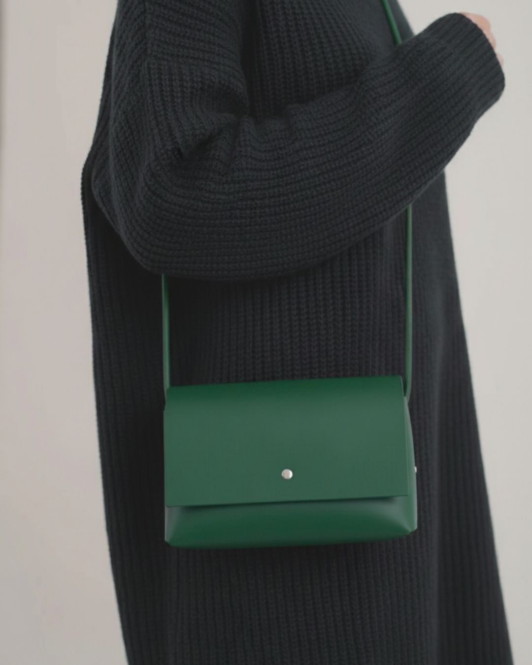 AMPARITO ORIGAMI - Bolso Piel