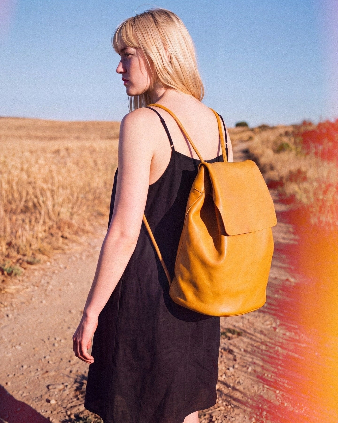 Leather Backpack - IRENE X OA · The Summer Window
