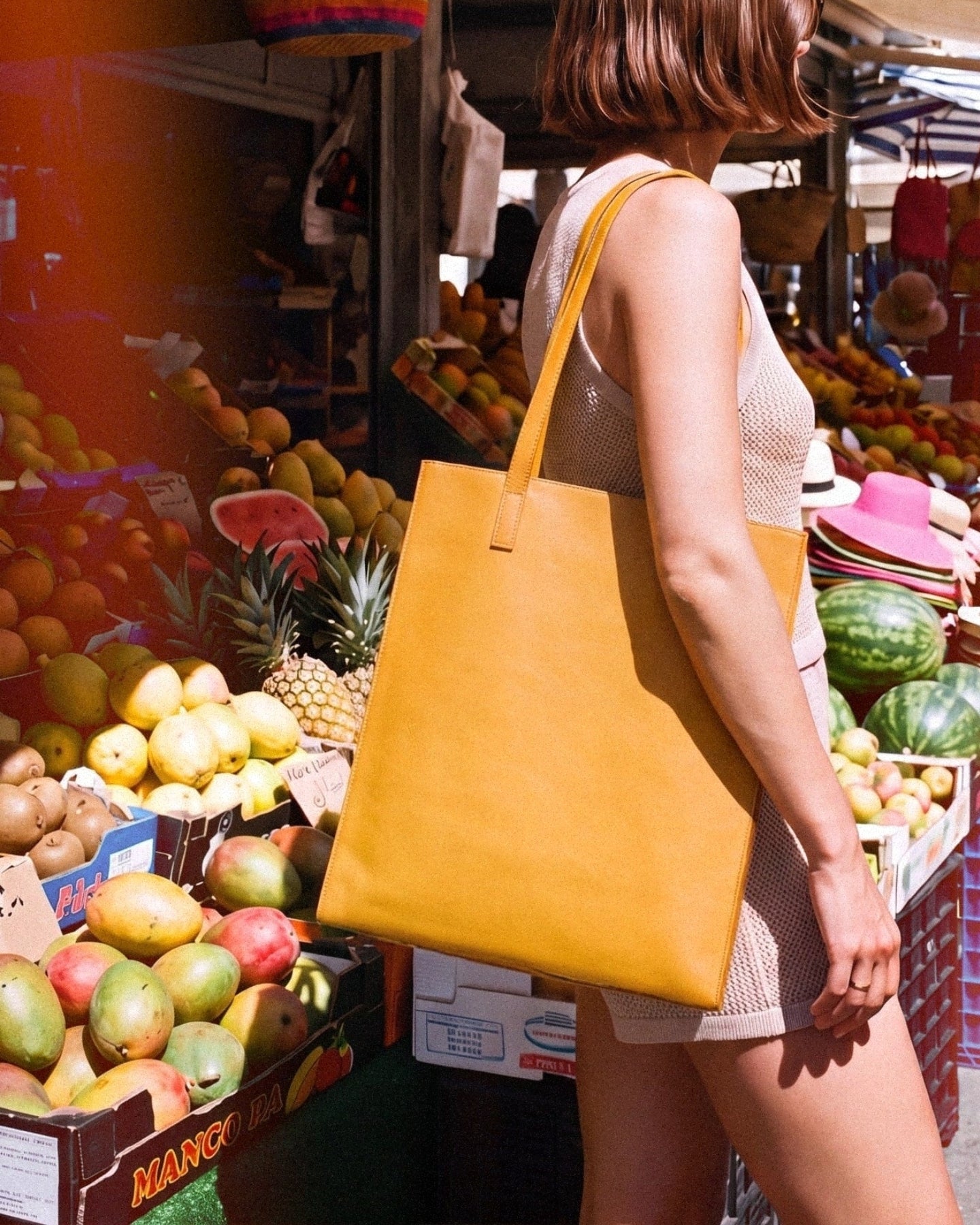 Leather Tote - IRENE X OA · The Summer Window