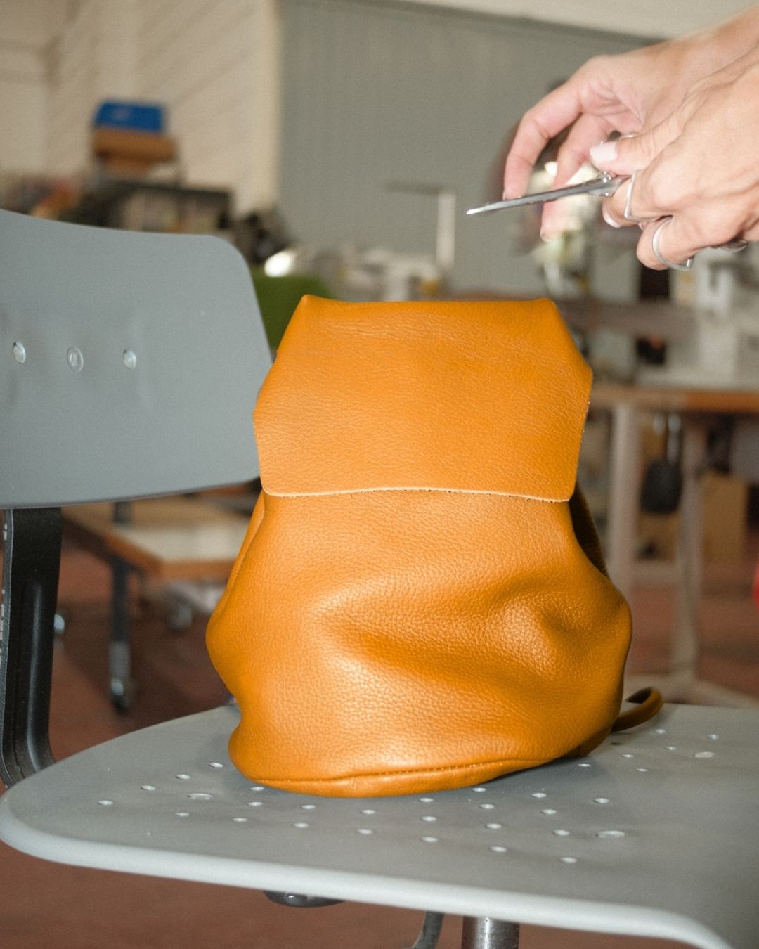 Mini Mochila Piel - IRENE (La Bebé)