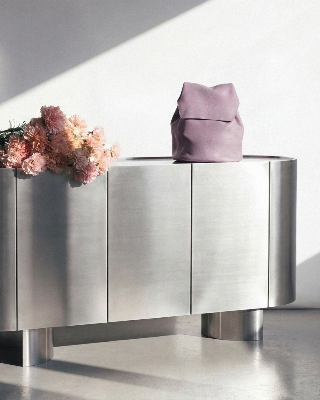 Mini Leather Backpack - IRENE (La Bebé)