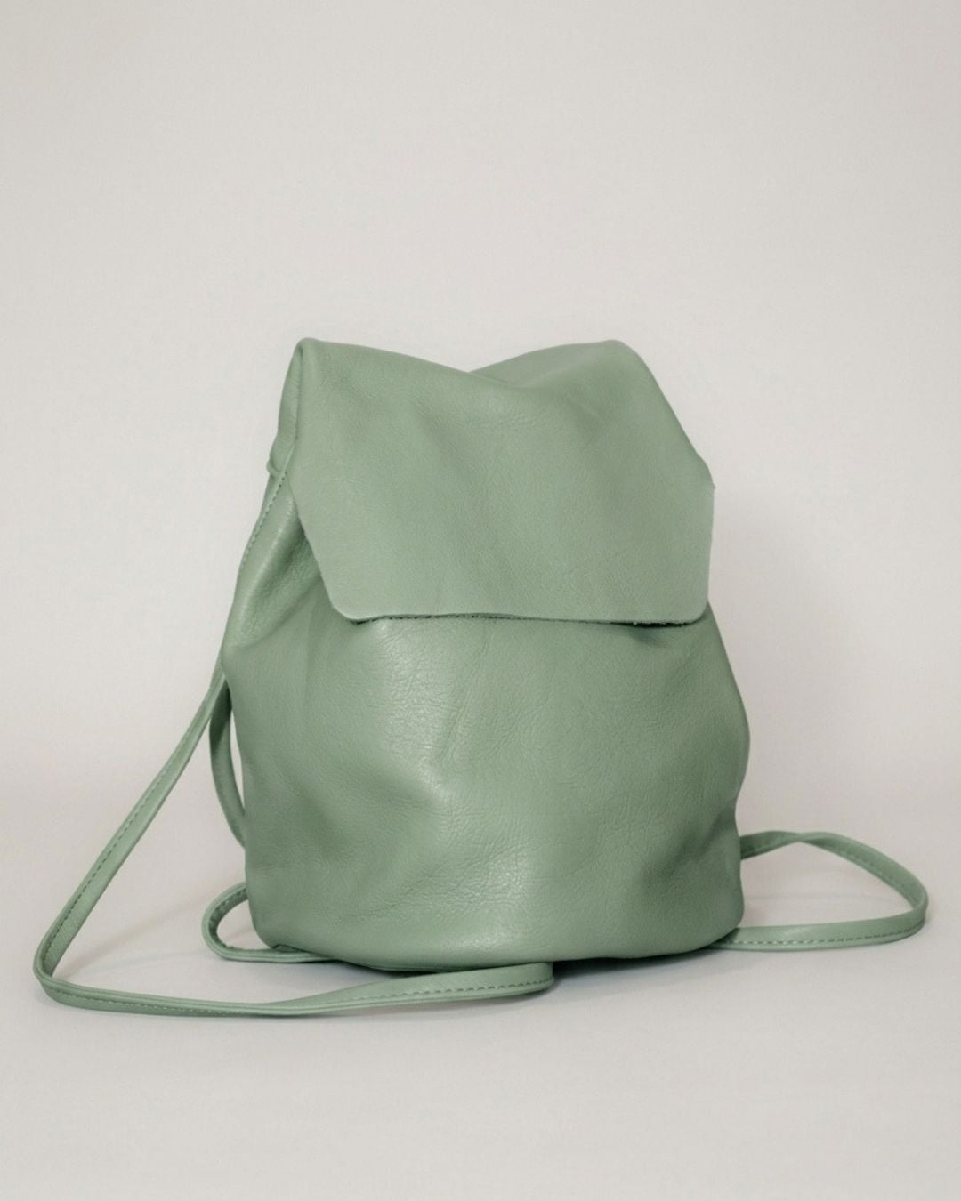 Mini Leather Backpack - IRENE (La Bebé)