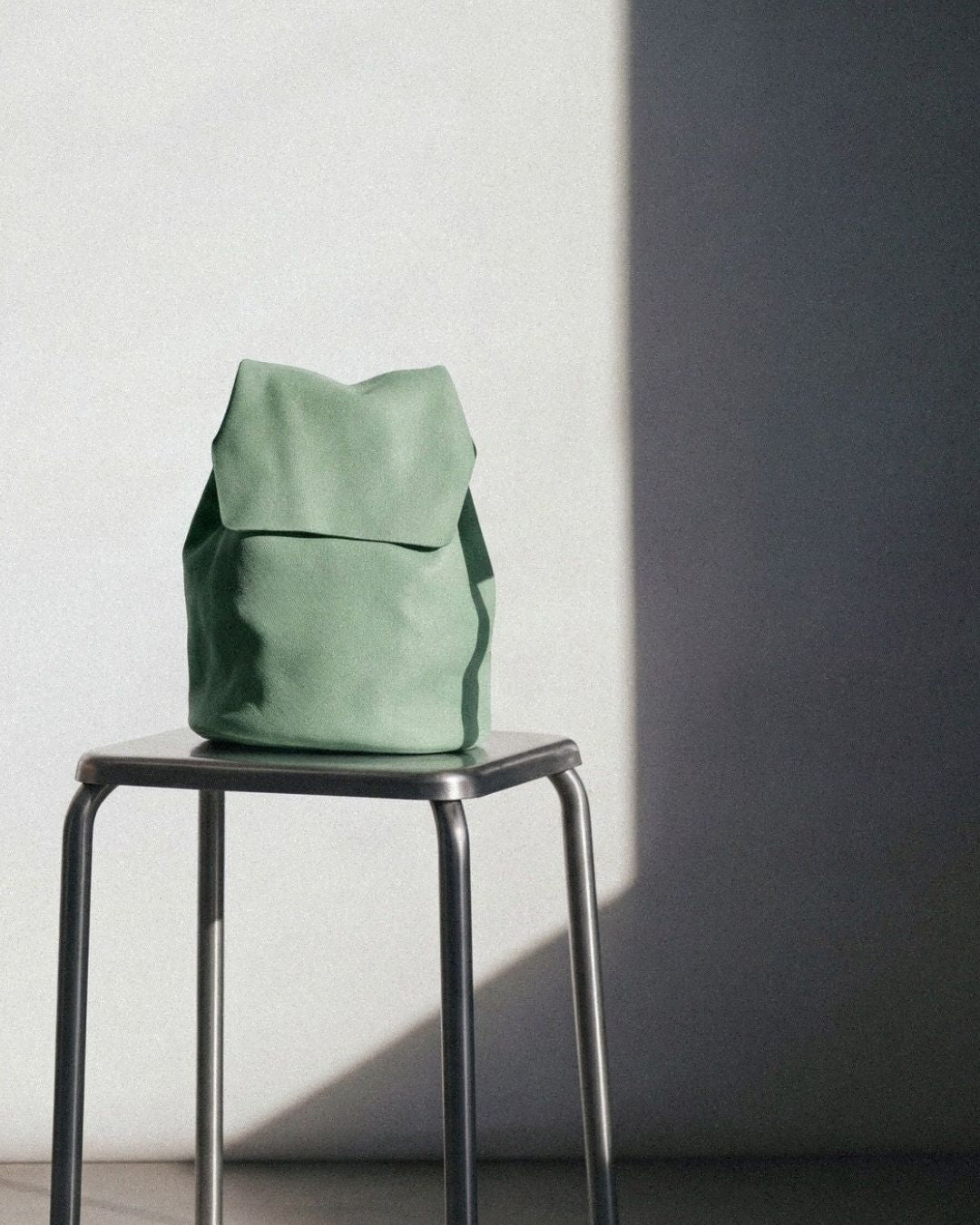 Mini Leather Backpack - IRENE (La Bebé)