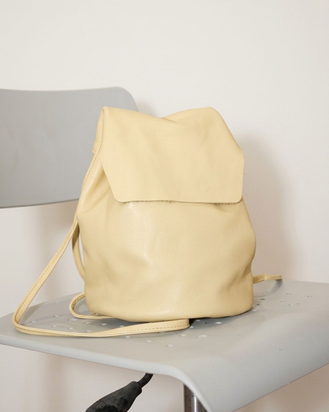 Mini Leather Backpack - IRENE (La Bebé)