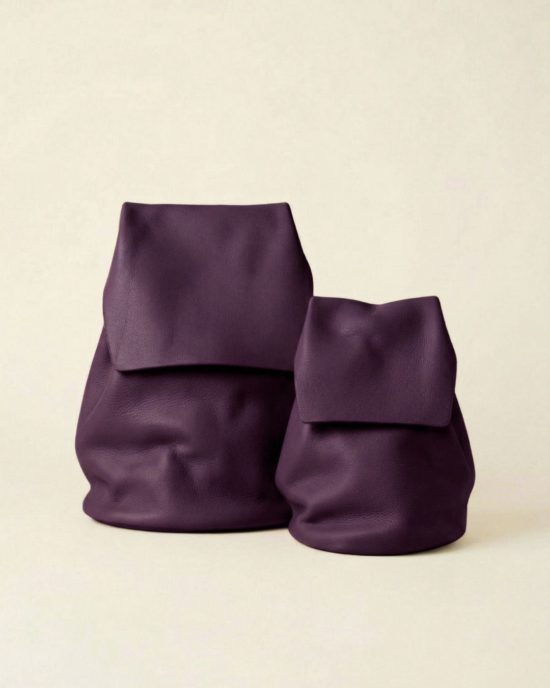 Mini Leather Backpack - IRENE (La Bebé)