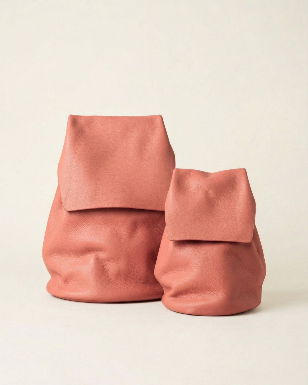 Mini Leather Backpack - IRENE (La Bebé)
