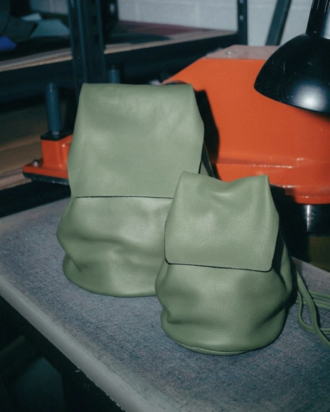 Mini Leather Backpack - IRENE (La Bebé)