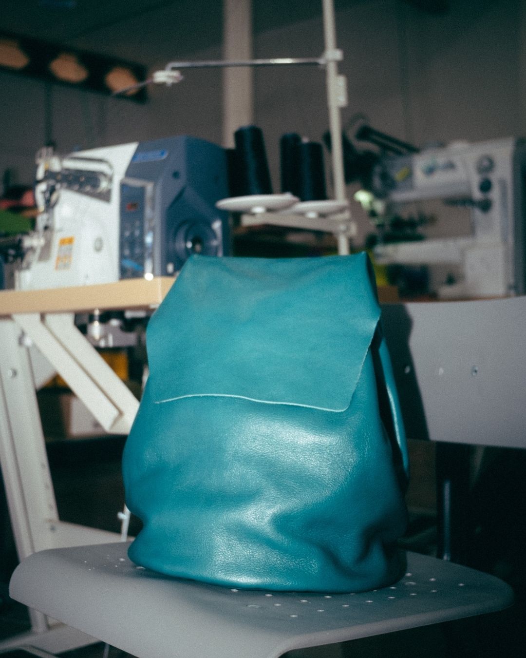 Leather Backpack - IRENE X OA