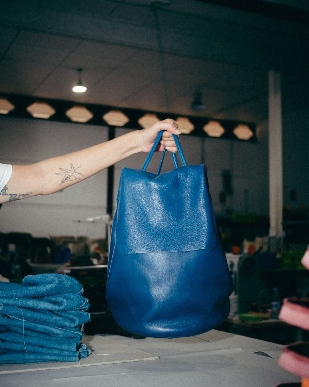 Leather Backpack - IRENE X OA