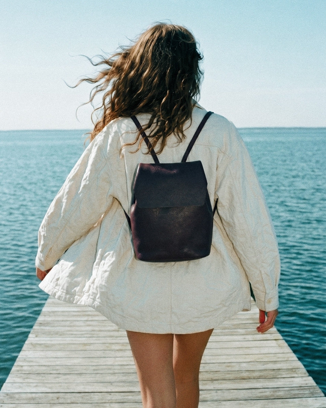 Mini Mochila Piel - IRENE (La Bebé)