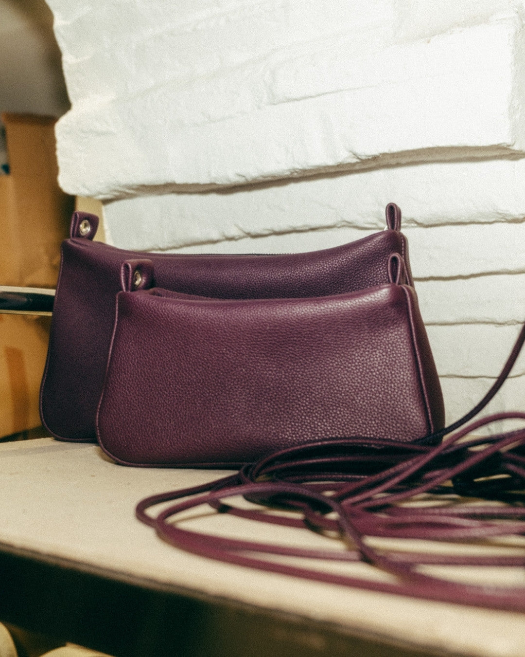 Lolita - Bolso piel con cordón
