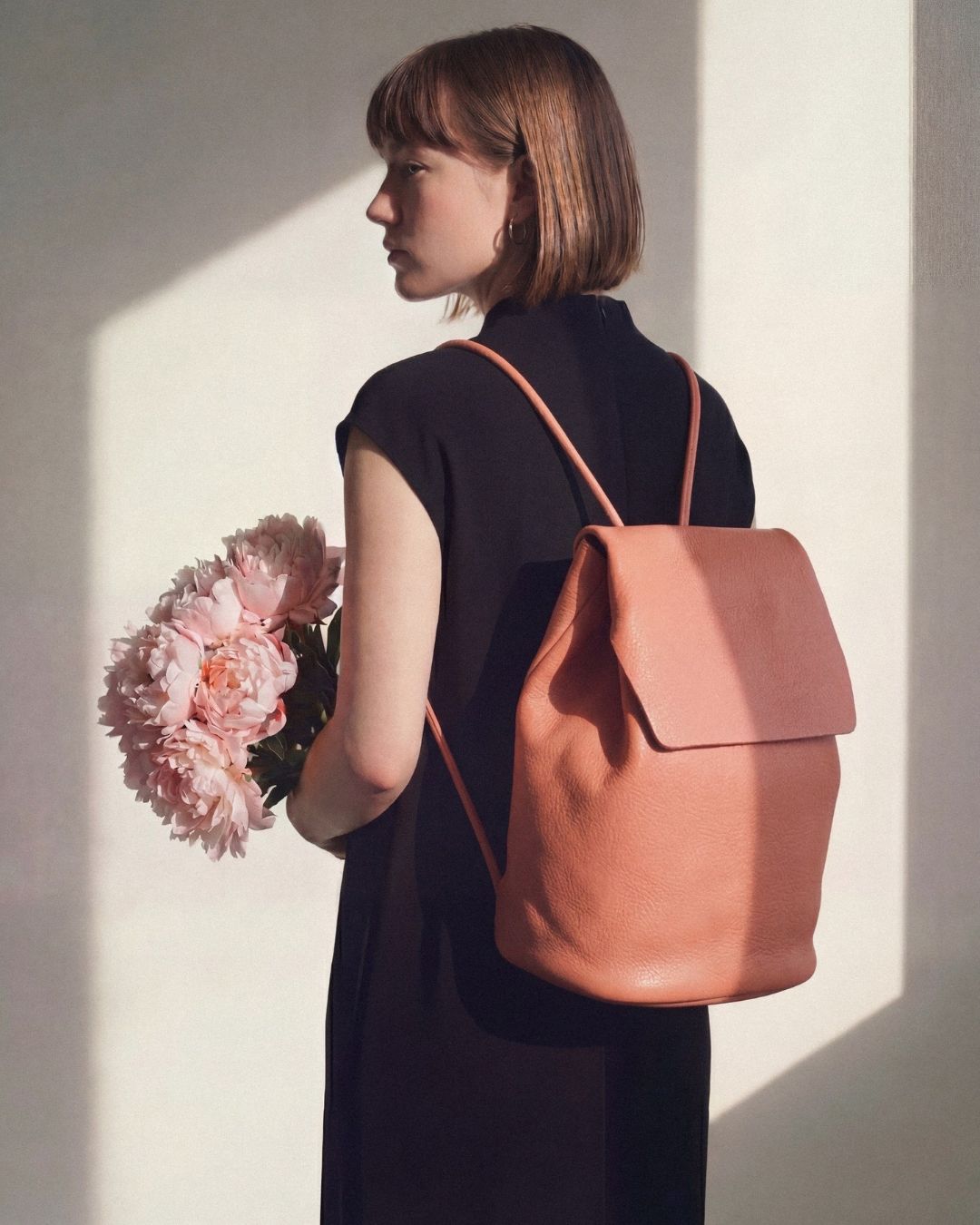 Leather Backpack - IRENE X OA