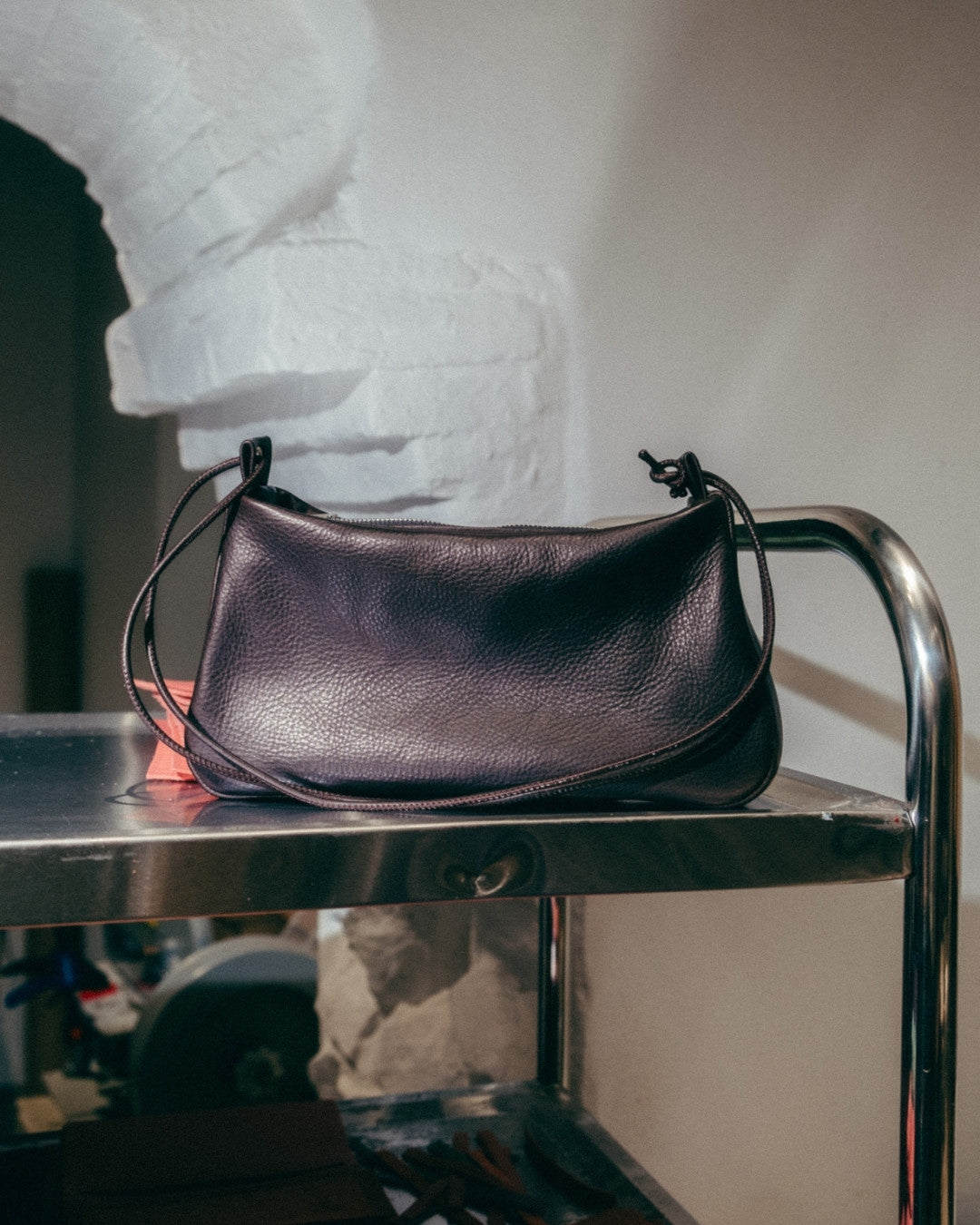 Lolita - Bolso piel con cordón - La Inesperada