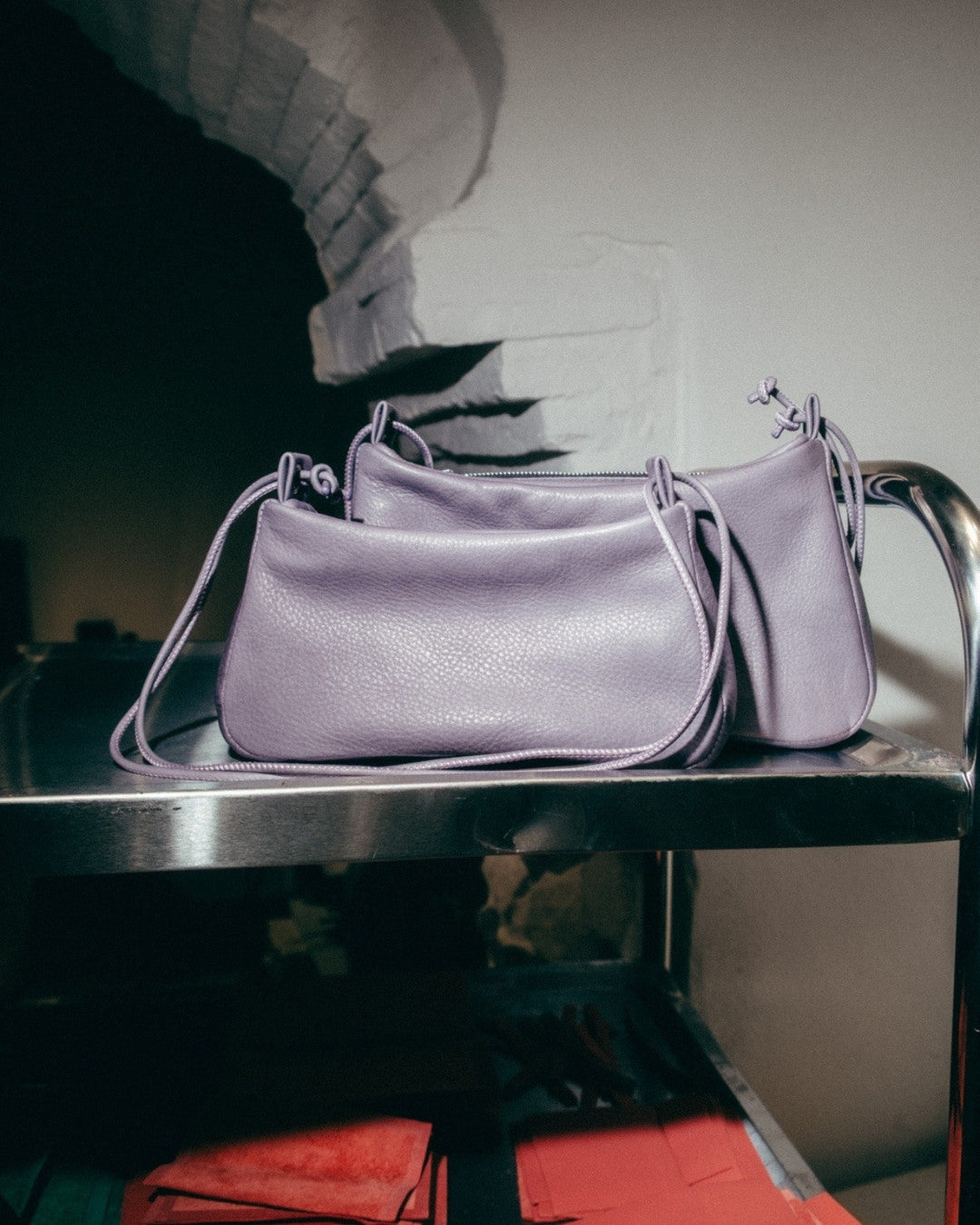 Lolita - Bolso piel con cordón - La Inesperada