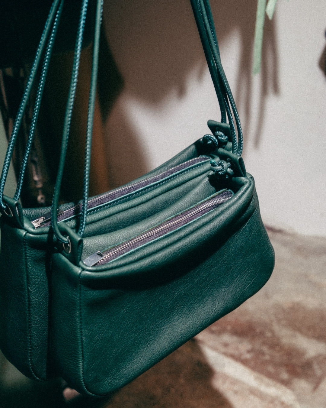 Lolita - Bolso piel con cordón - La Inesperada