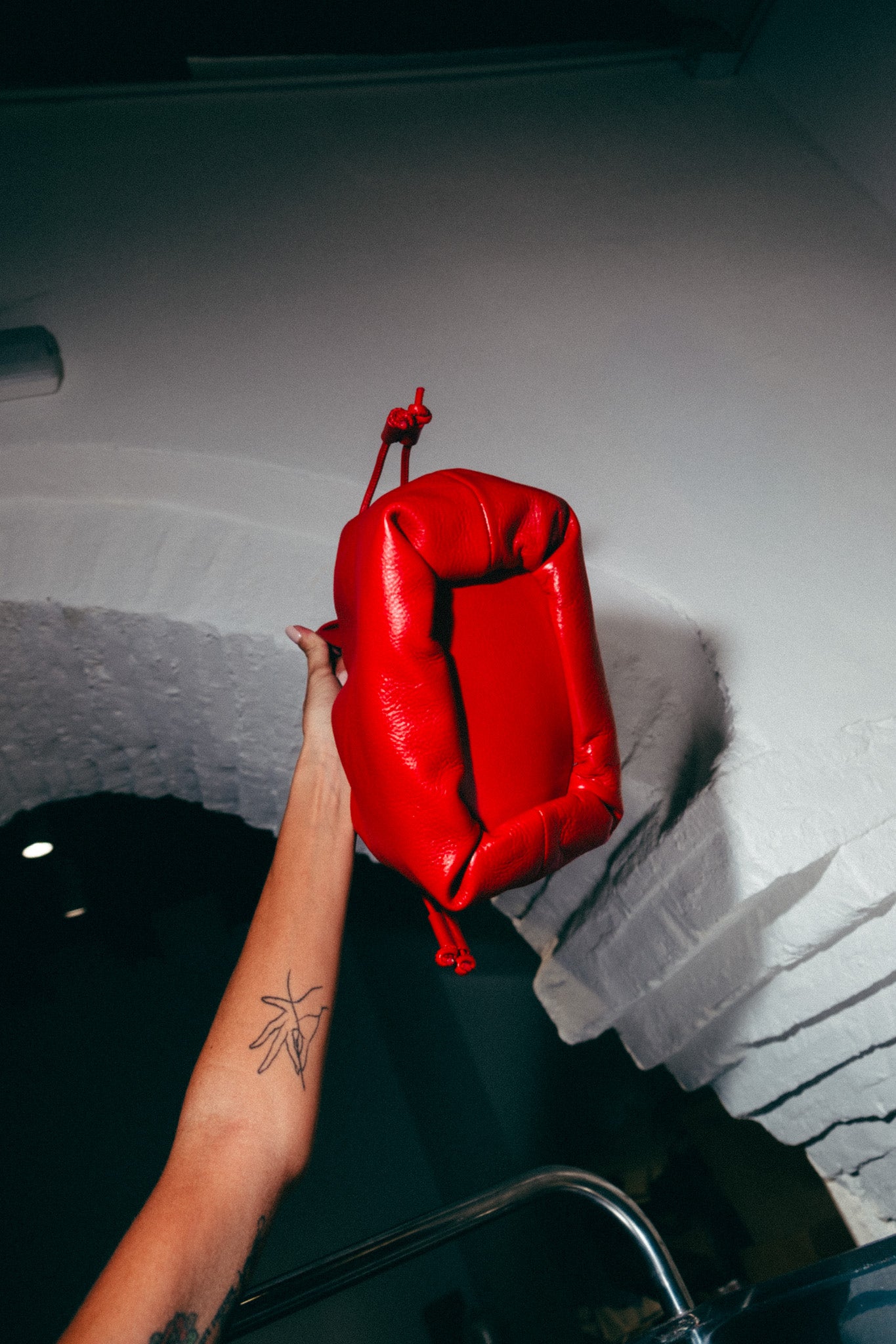 ANGELINES - Leather Pumps Bag