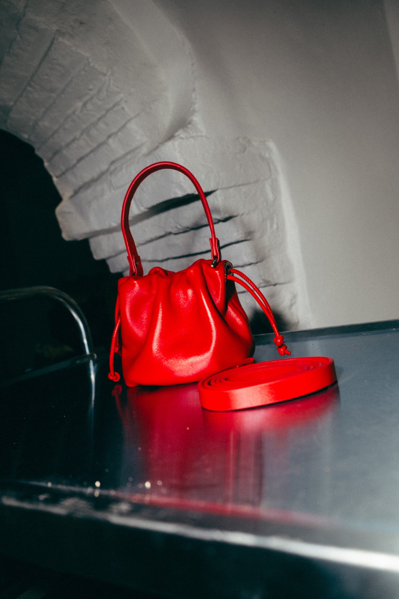 ANGELITA - Leather Pumps Bag