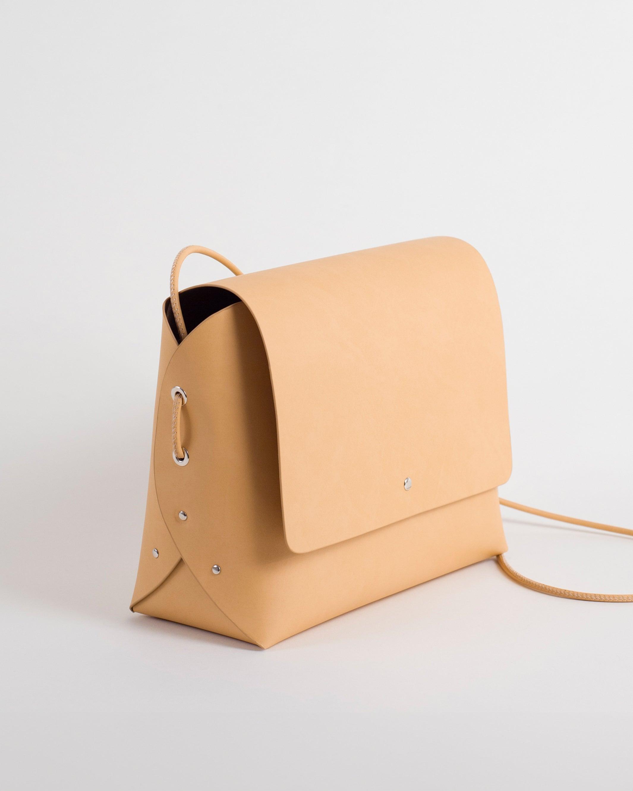 Encarna Origami - Bolso Cuero Reciclado
