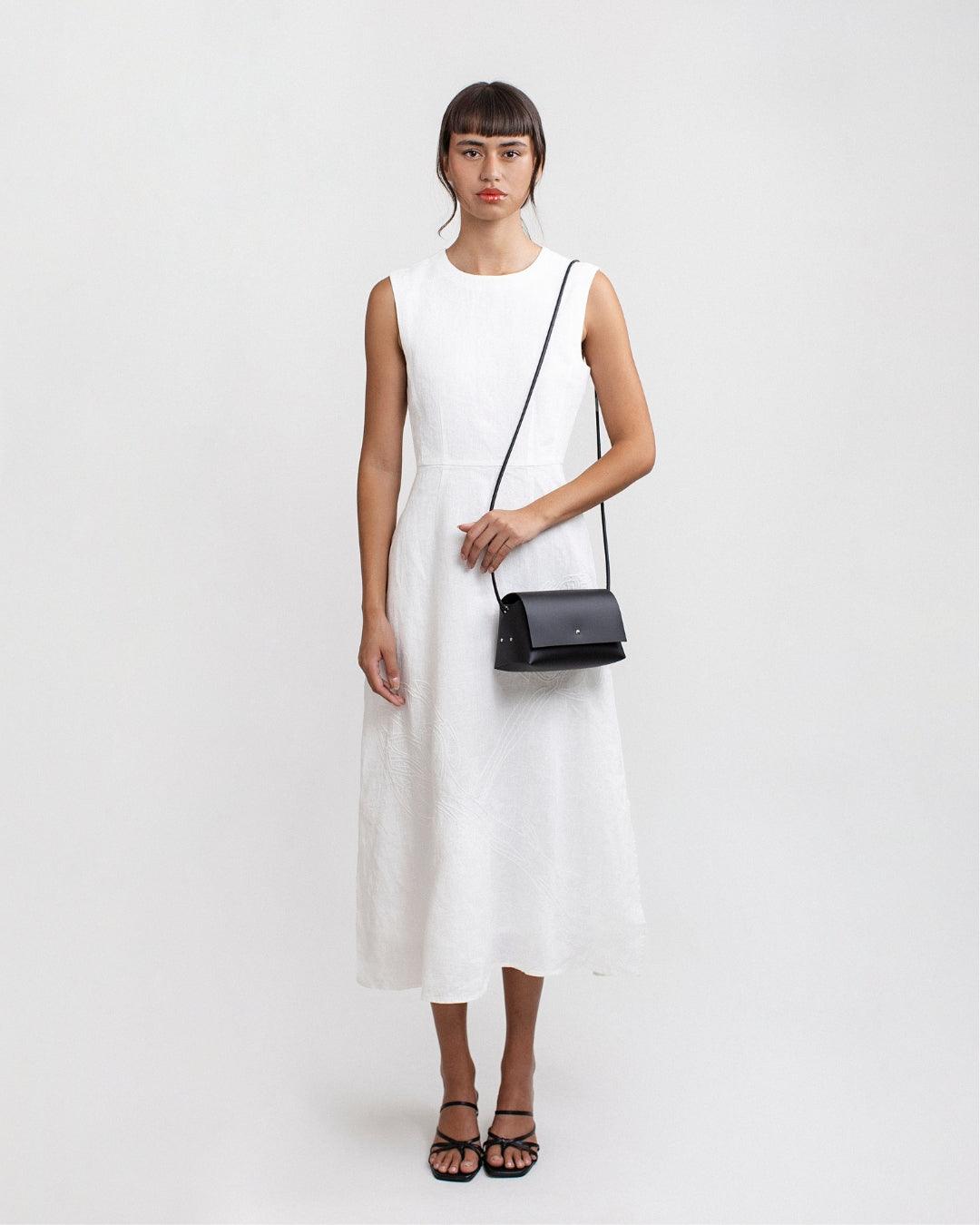 AMPARITO ORIGAMI - Bolso Piel