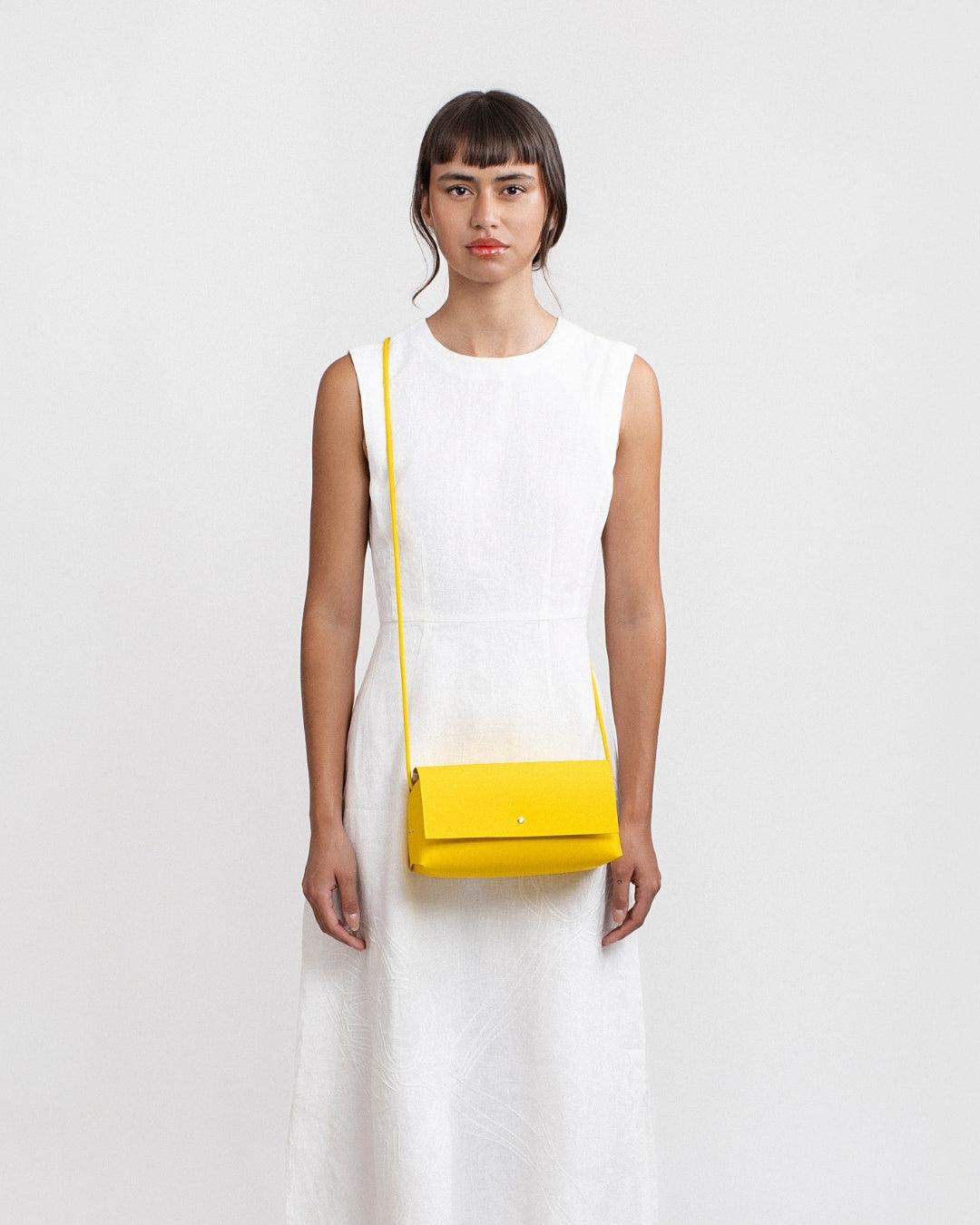 Amparo Origami - Recycled Leather Handbag
