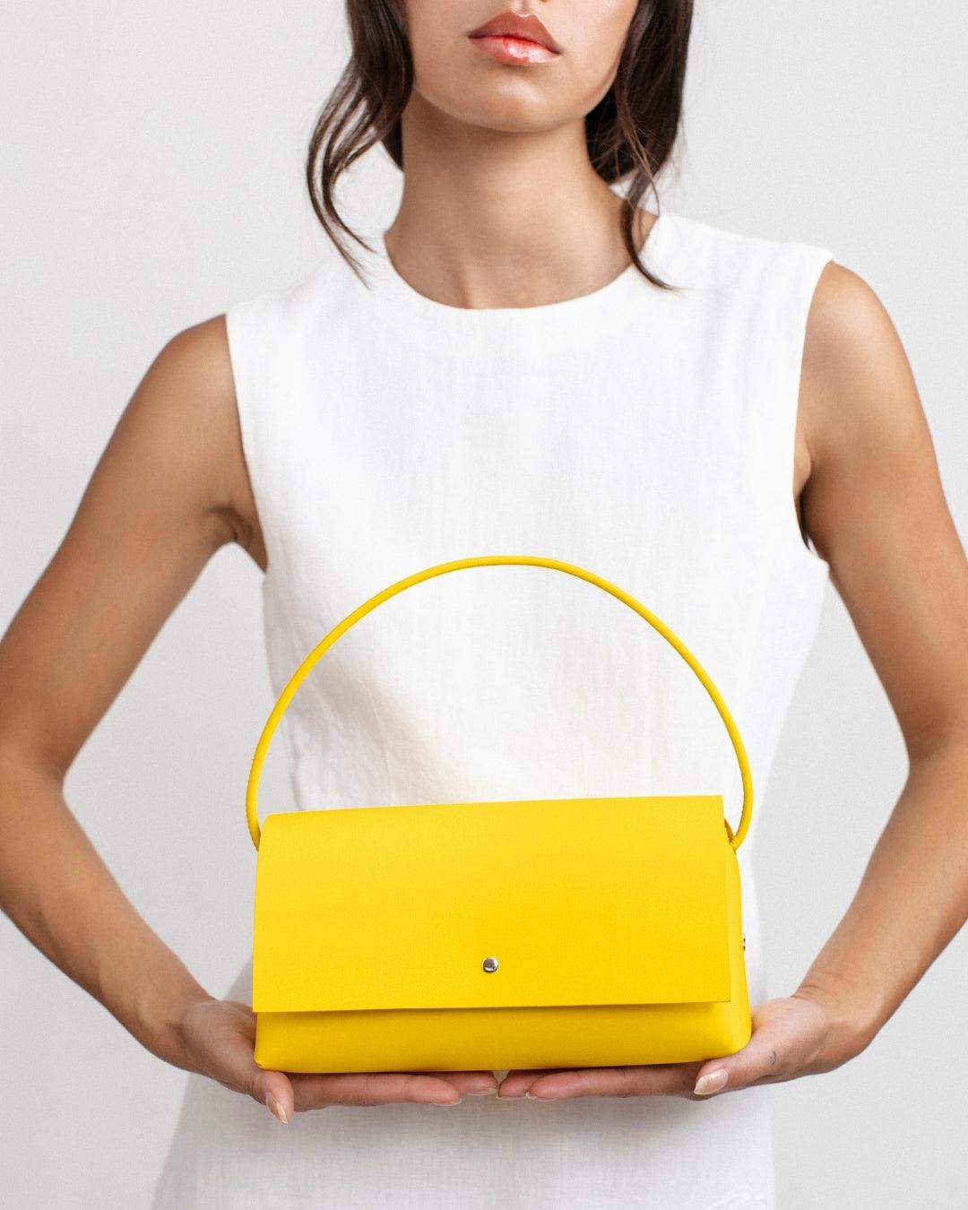 Amparo Origami - Recycled Leather Handbag