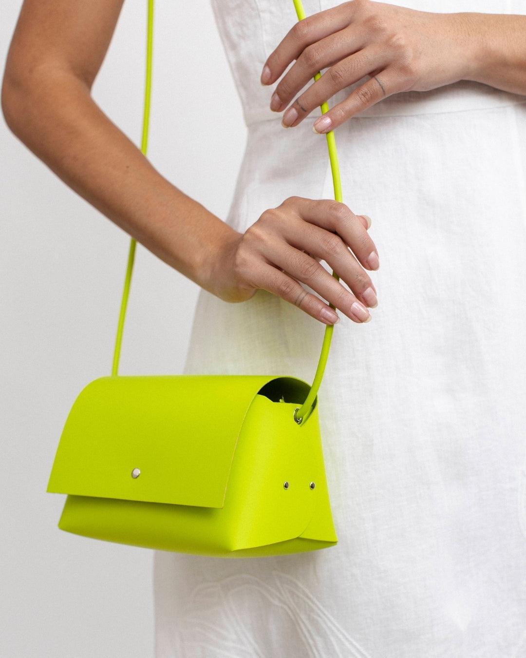Amparo Origami - Recycled Leather Handbag