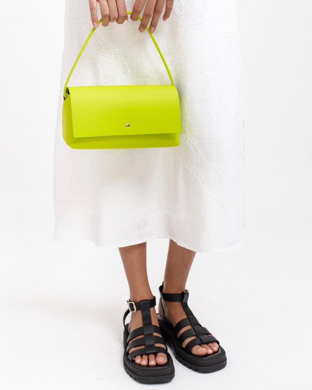 Amparo Origami - Recycled Leather Handbag