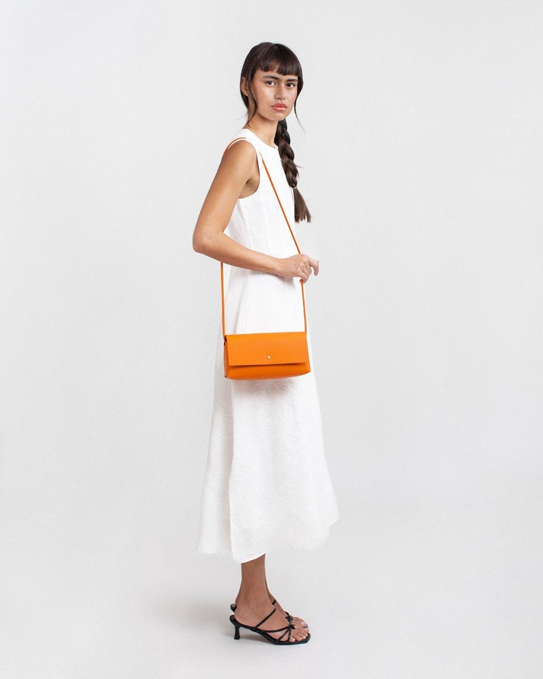 Amparo Origami - Recycled Leather Handbag