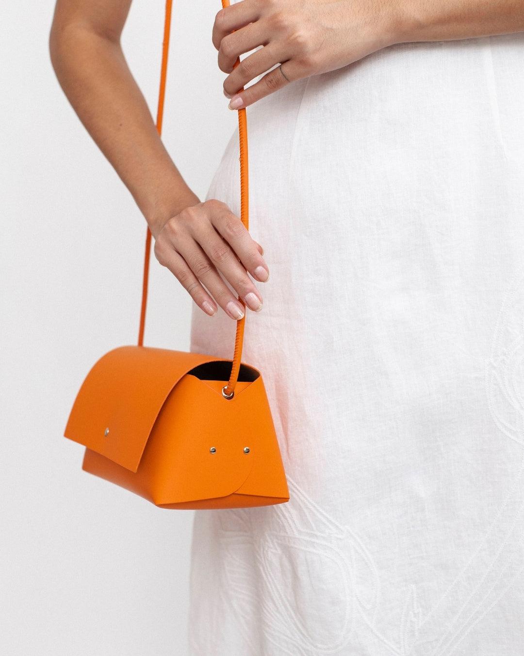 Amparo Origami - Recycled Leather Handbag