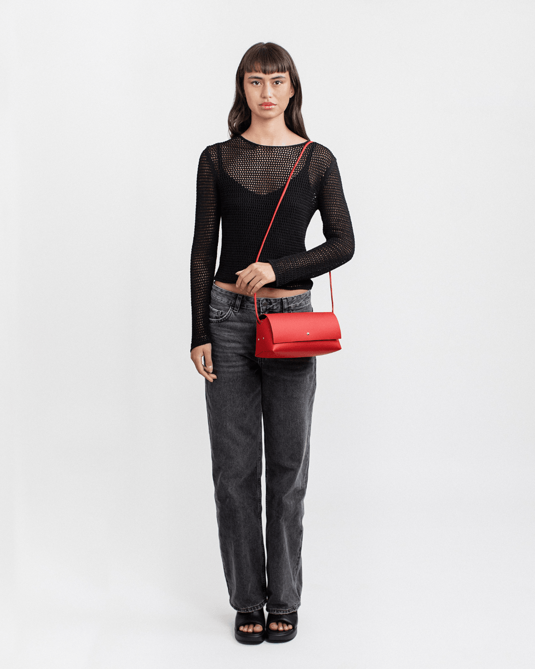 Amparo Origami - Recycled Leather Handbag