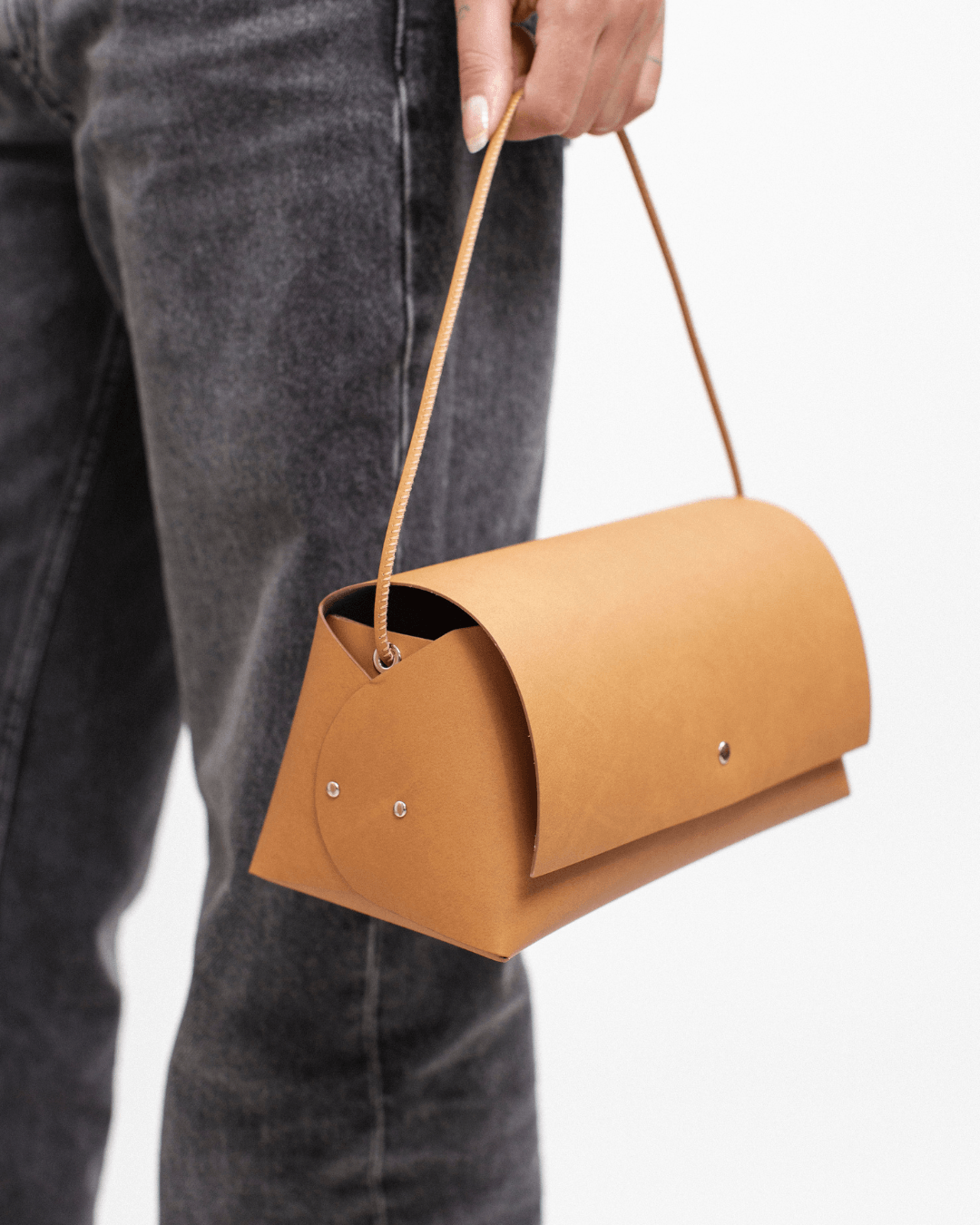 Amparo Origami - Recycled Leather Handbag