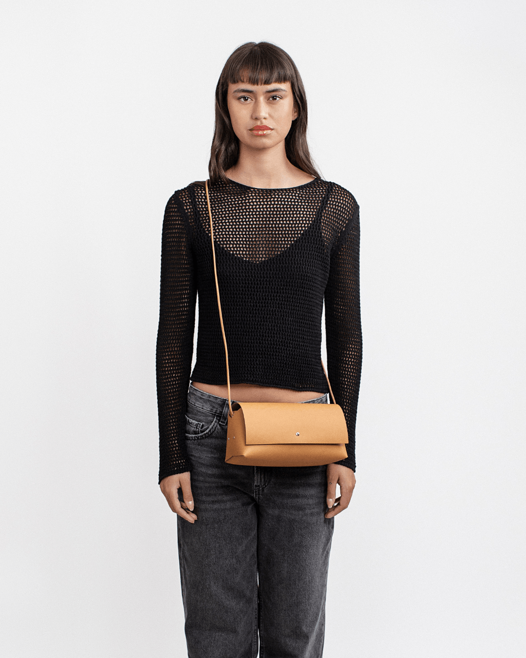 Amparo Origami - Recycled Leather Handbag