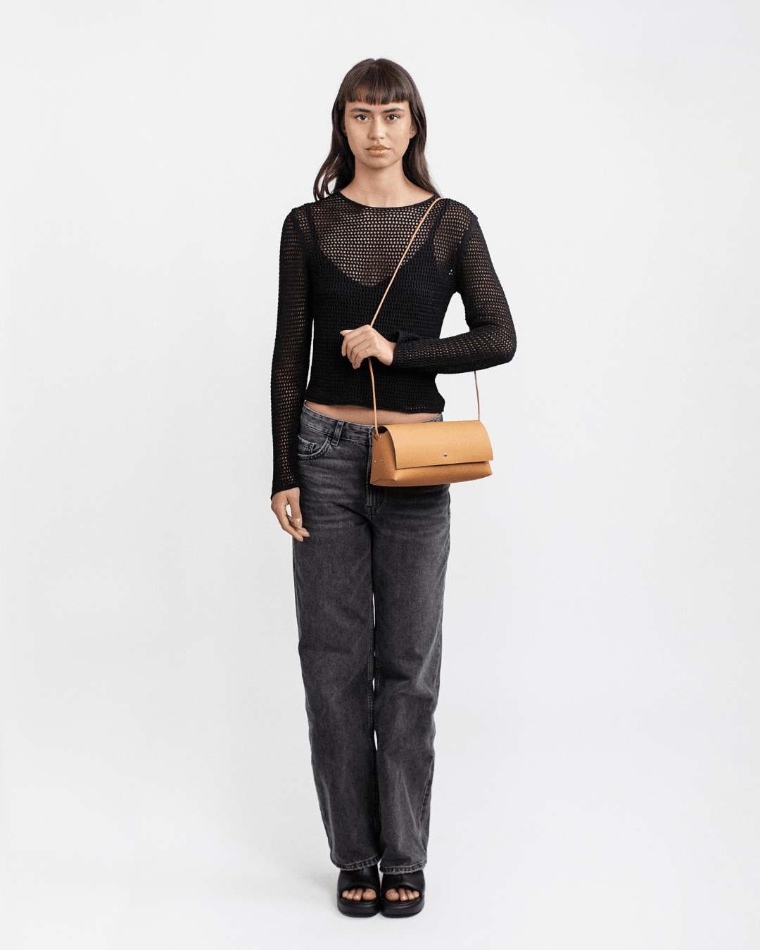 Amparo Origami - Recycled Leather Handbag