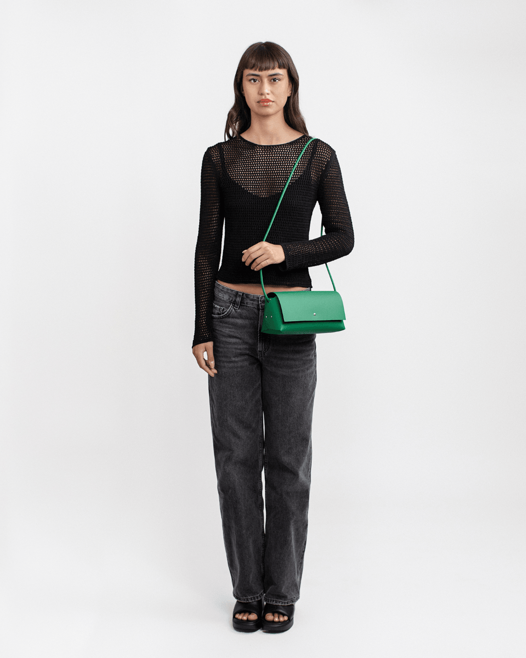 Amparo Origami - Recycled Leather Handbag